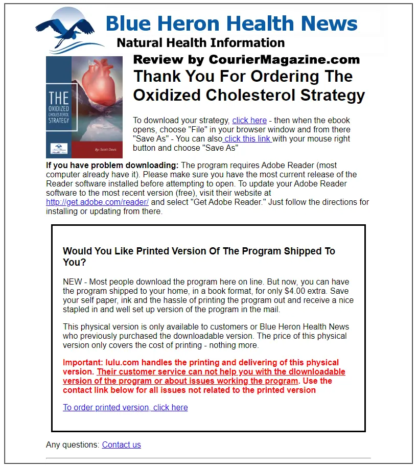 Scott Davis's The Oxidized Cholesterol Strategy PDF / Review Free Oxidized  Cholesterol Strategy - Joomag Newsstand
