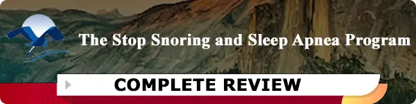 The Stop Snoring And Sleep Apnea Program Review