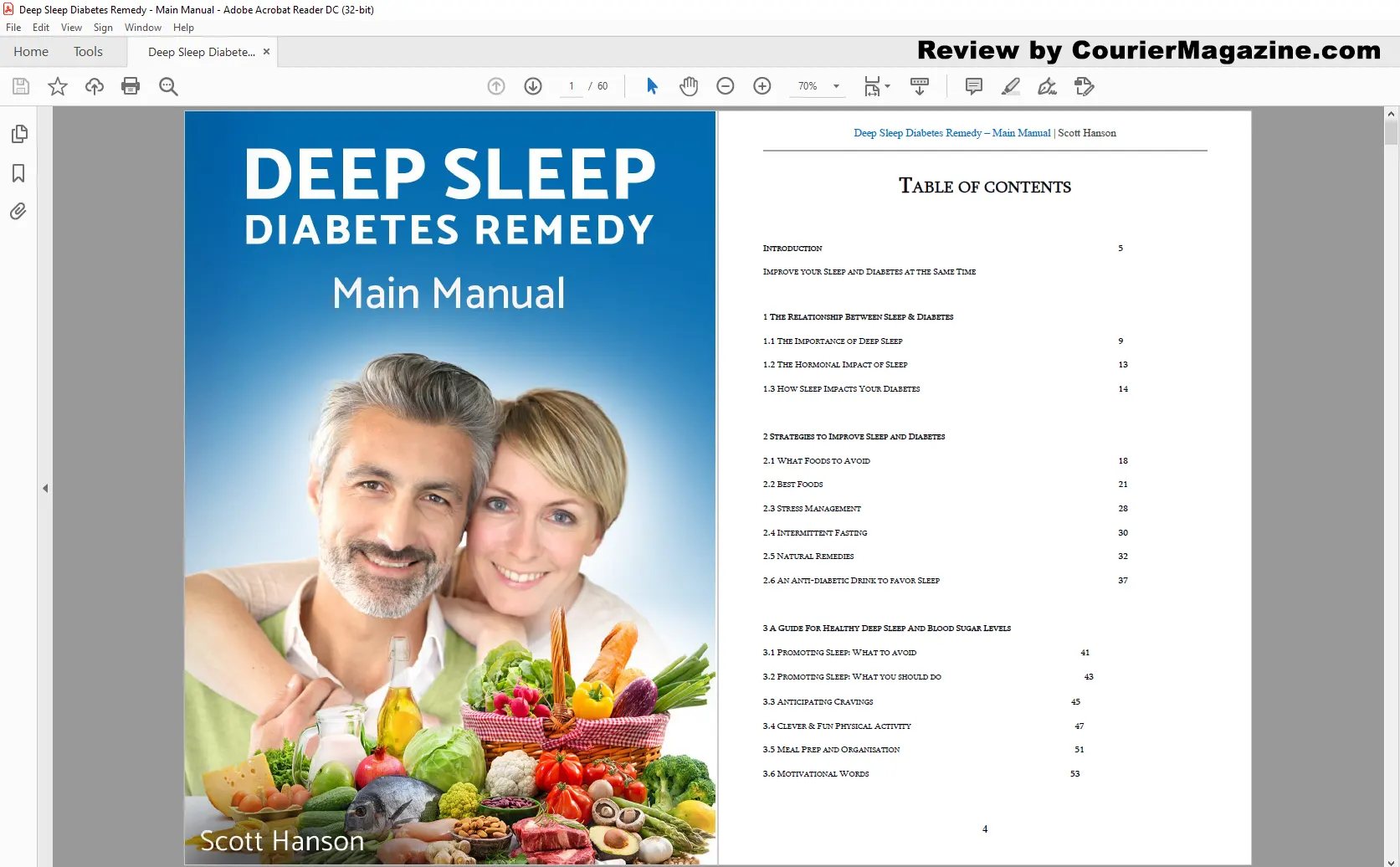 Deep Sleep Diabetes Remedy Review- Proven Recipe To Reverse Type 2 Diabetes?