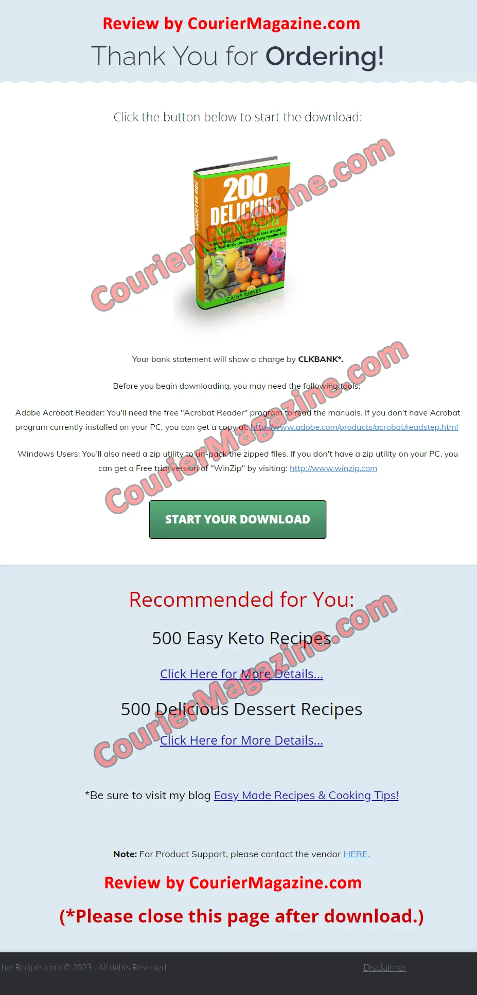 200 delicious smoothie recipes download page