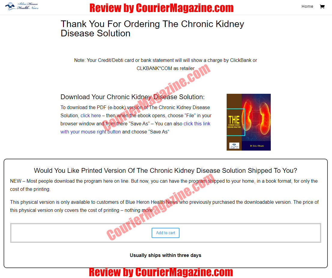 The Chronic Kidney Disease Solution Download Page