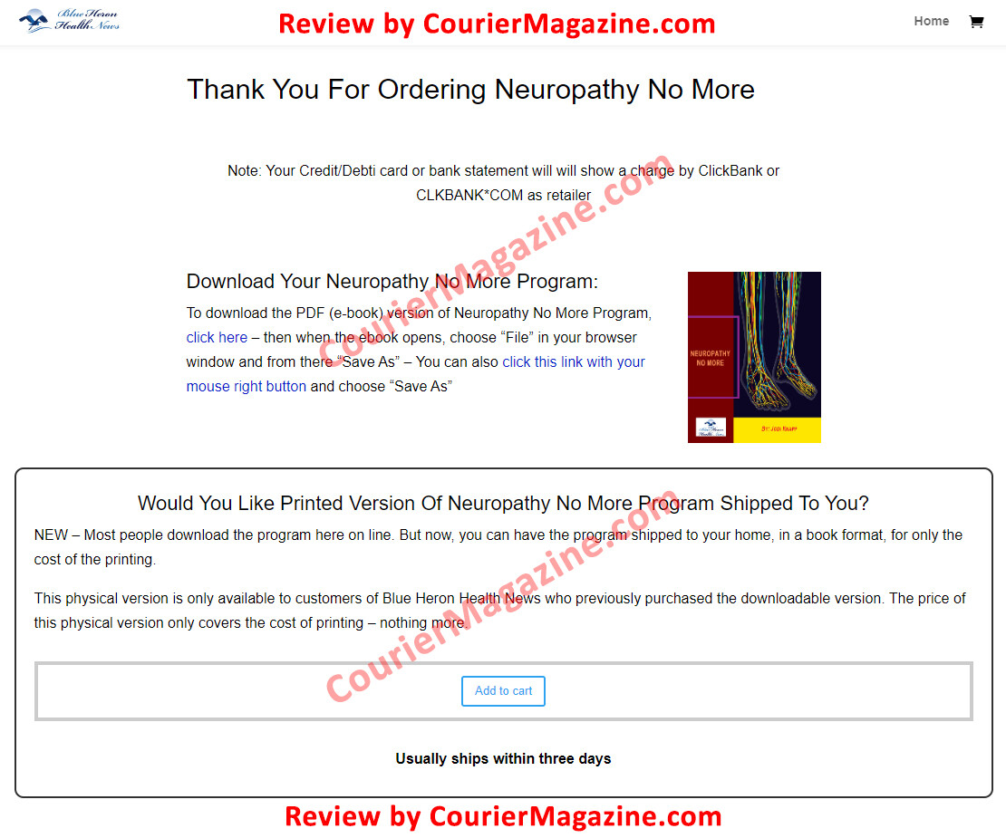 neuropathy no more download page