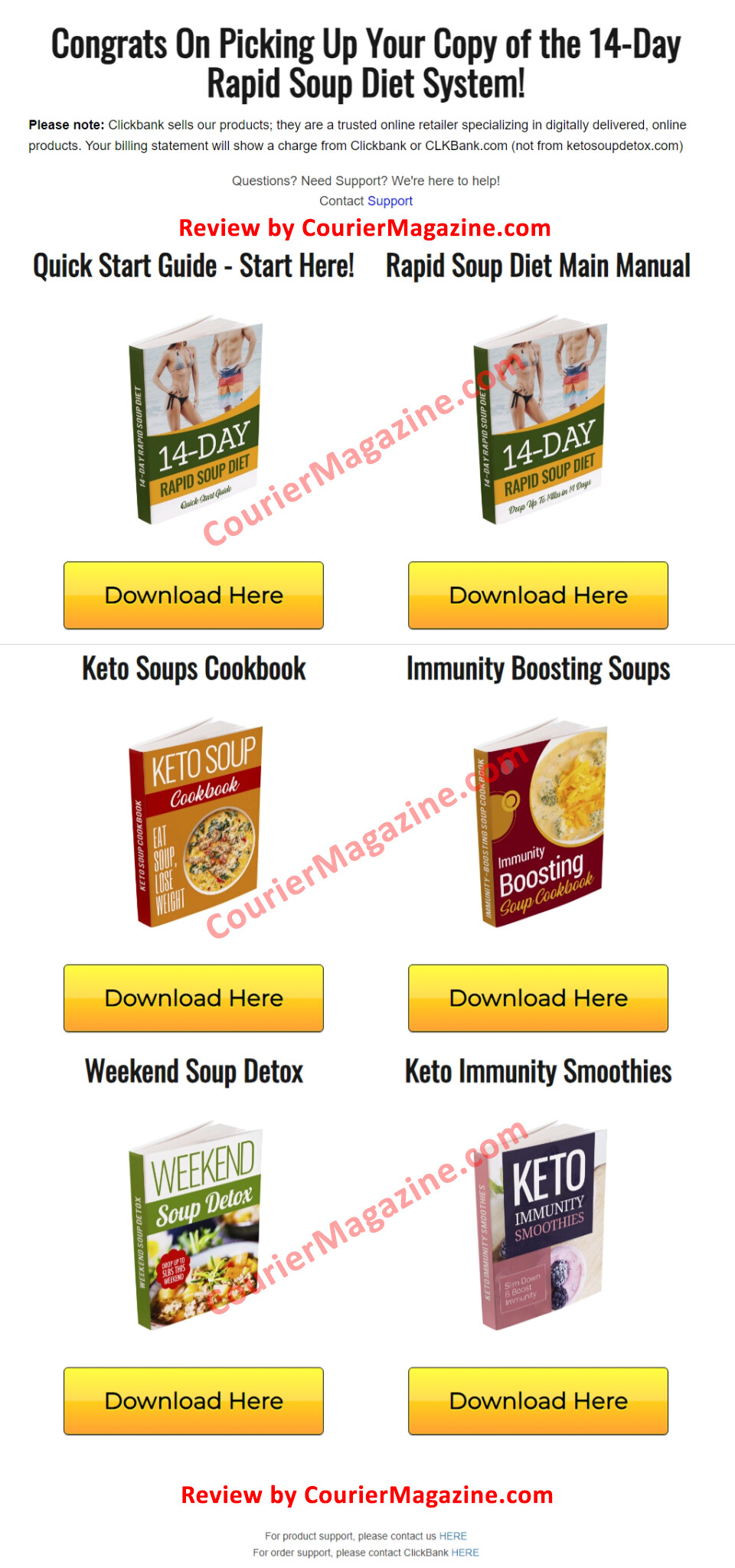 14 day rapid soup diet download page